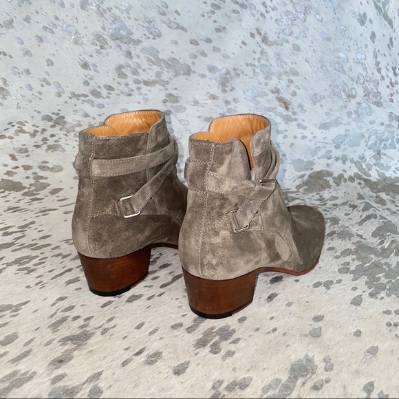 Sold 💕Saint Laurent Blake suede ankle booties - Picture 4 of 6